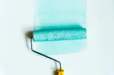 Peinture intérieure à la Rabatelière — murs, plafonds et boiseries